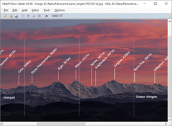 Informationen zur Software «Oberli Pano Labler» anzeigen.